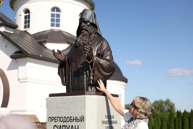 Памятник преподобному Силуану Афонскому открыли в родной для него Тамбовской области