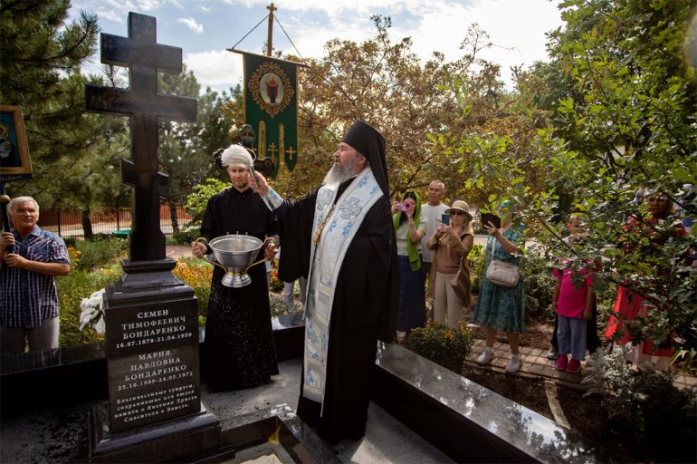 В Элисте перезахоронили останки очевидцев явления Иисуса Христа в 1946 году