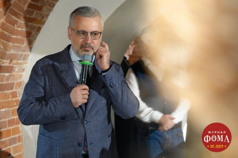 Журнал «Фома» отпраздновал 30-летие: сотрудники редакции и друзья собрались в храме святителя Николая на Трех Горах