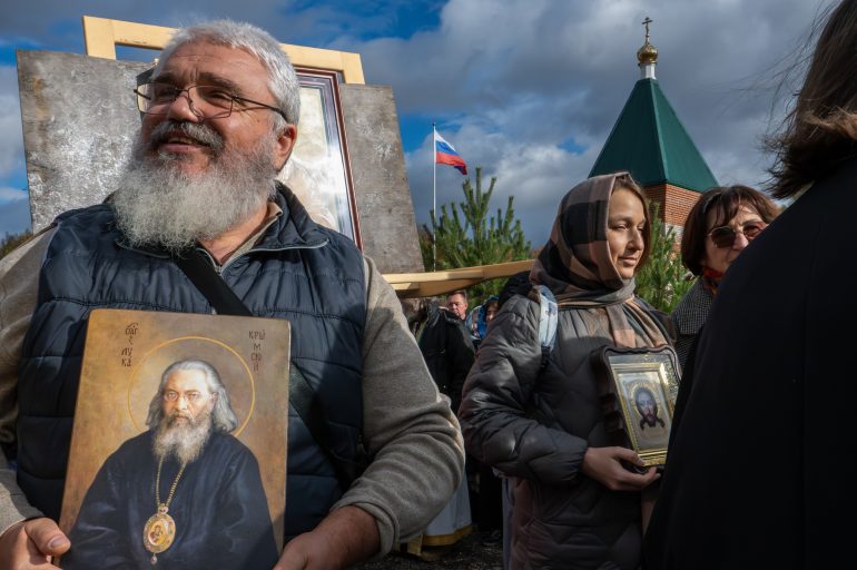 В деревне священника-путешественника Феодора Конюхова заложили новый храм с духовно-просветительским центром