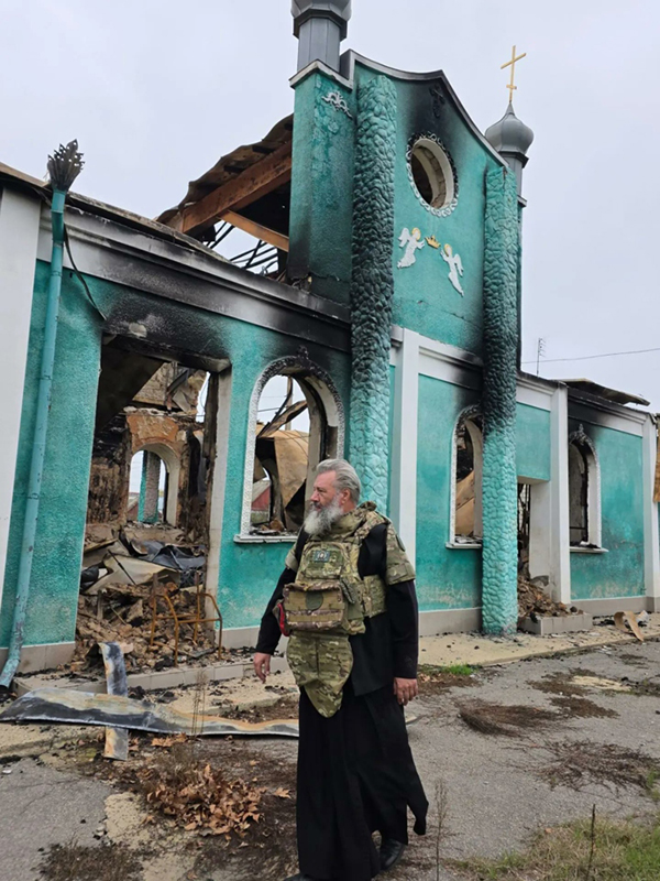 Благодаря локальному затишью Церковь смогла передать помощь мирным жителям близ города Алешки