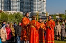 На Ходынском поле более тысячи москвичей отпраздновали 700-летие рождения святого Сергия Радонежского