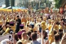 Около 20 тысяч человек помолились на праздничной литургии в Минске