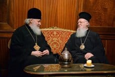 Патриарх Кирилл встретился с Константинопольским патриархом Варфоломеем